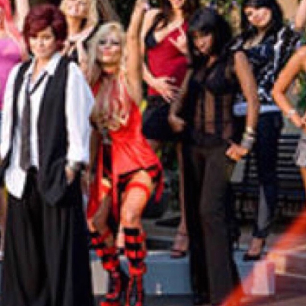 Knee High Vinyl Boots worn on VH1s Charm School👢